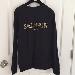 Balmain logo sweater